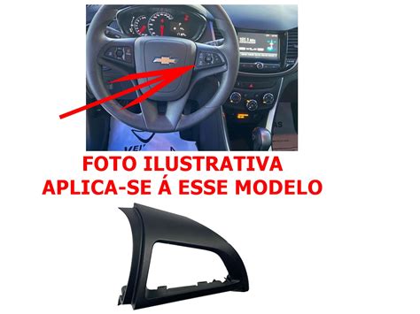 Aro Moldura do Botão do Volante Comando Controle de Som e Telefone