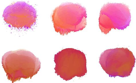 Colourful Watercolour Splatter Design 20809412 Vector Art At Vecteezy