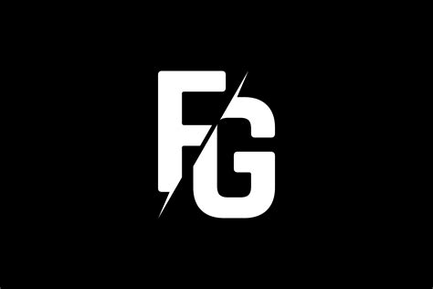 Monogram FG Logo Graphic By Greenlines Studios Creative Fabrica