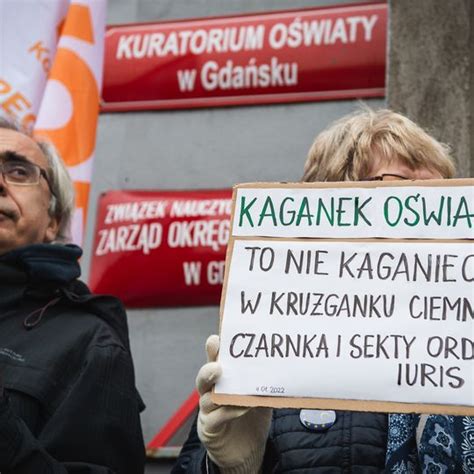 Protest Przeciwko Lex Czarnek Pod Kuratorium O Wiaty W Gda Sku