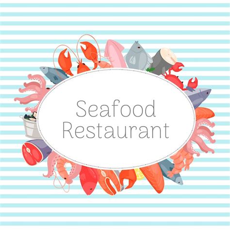 Premium Vector Seafood Restaurant Template