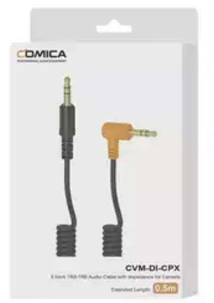 Кабель 3 5 мм COMICA CVM DI CPX 3 5mm TRS TRS Audio Out Cable with