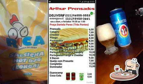 Arthur Prensados Cachorro Quente Prensado Restaurante Rio De Janeiro