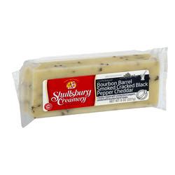 Shullsburg Creamery Bourbon Barrel Smoked Pepper Cheddar Oz At Menards