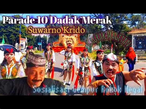 PARADE 10 DADAK MERAK IRING IRINGAN SENI REOG SUWARNO KRIDO GEMPUR