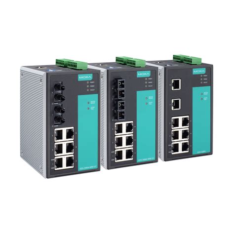 EDS 508A Series Layer 2 Managed Switches MOXA