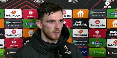 Robertson Credits Unbelievable Teammate After Prague Performance