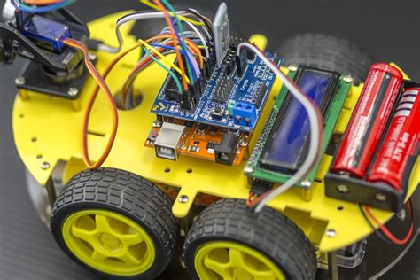 4 Wheel Drive Arduino Project Robot Kit