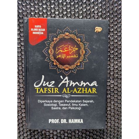 Jual Buku Hamka Juz `amma Tafsir Al Azhar Shopee Indonesia