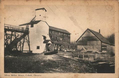 Silver Miller Mines Cobalt Canada Misc Canada Postcard