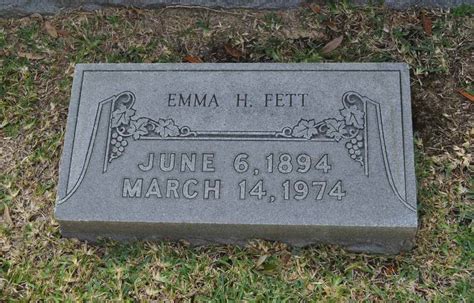 Emma Hulda Noack Fett M Morial Find A Grave