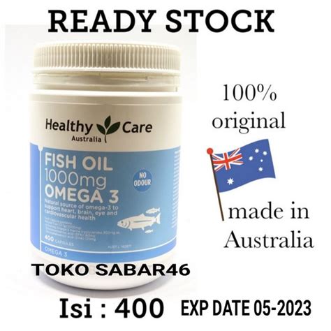 Jual Healthy Care Fish Oil 1000mg Omega 3 Di Lapak Dunia Farma 889