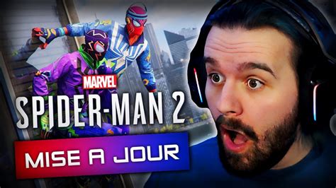 On D Couvre La Maj De Spider Man Sur Ps Youtube