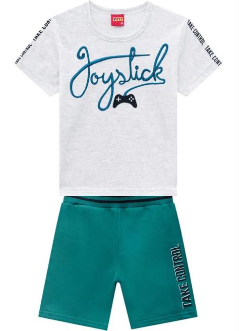 Kyly Conjunto Infantil Masculino Mescla