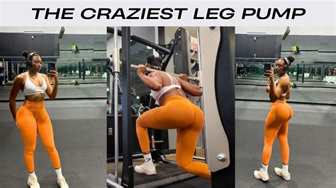 Ultimate Leg Workout Quad And Glute Focused For Growthbulking Journeygym Vlog Youtube