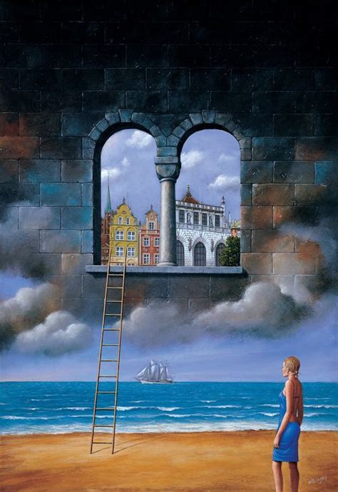 Rafal Olbinski Surrealist Visionary Painter