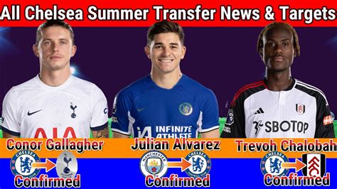 Latest Confirmed Chelsea Summer Transfer News Rumors Alvarez To