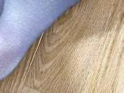 Nylon Bea Playing With Dildo