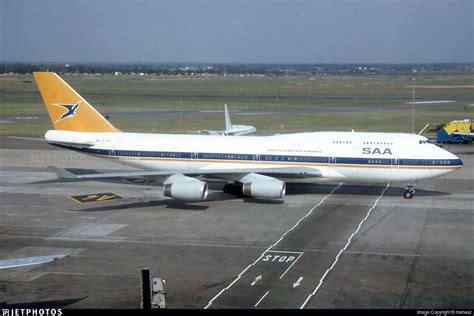 Zs Sax Boeing 747 444 South African Airways Mehesz Jetphotos