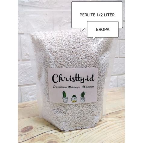 Jual Perlite Eropa Media Tanam Berat Liter Indonesia Shopee Indonesia