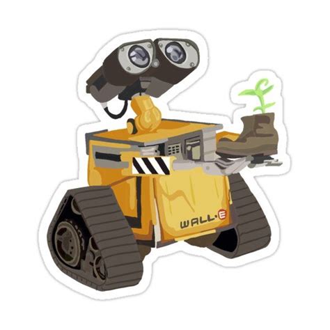 Wall E Sticker For Sale By Kayleesartt Disney Sticker Cute