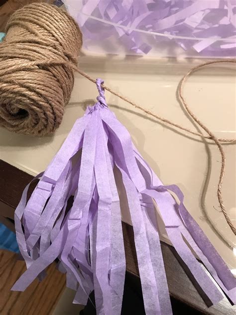 Diy Tissue Paper Tassel Garland Thriftyfun