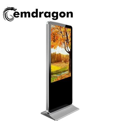 Inch Floor Standing High Brightness Lcd Hd Outdoor Advertising Media