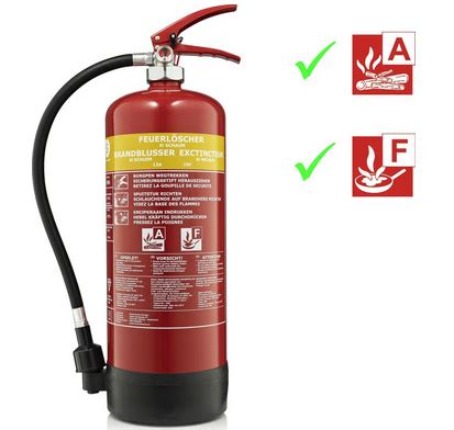 Smartwares Vb Liter Feuerl Scher Brandklasse A Und F F R