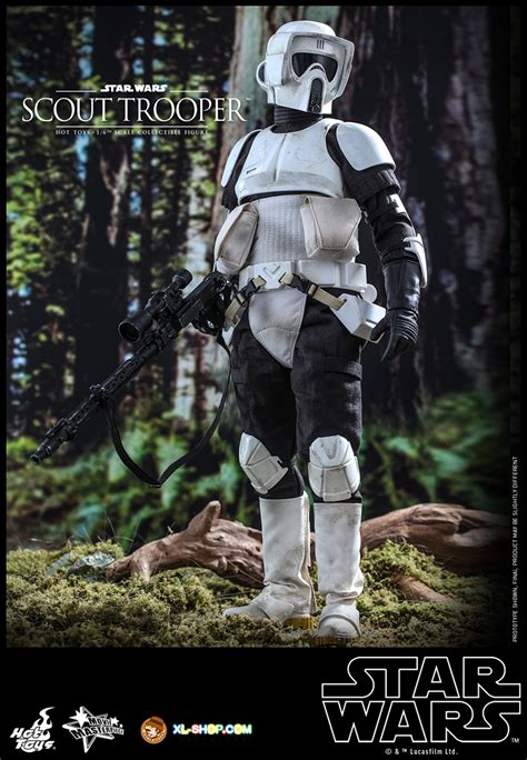Hot Toys MMS611 Star Wars Return Of The Jedi 1 6th Scale Scout Trooper Collectible Figure