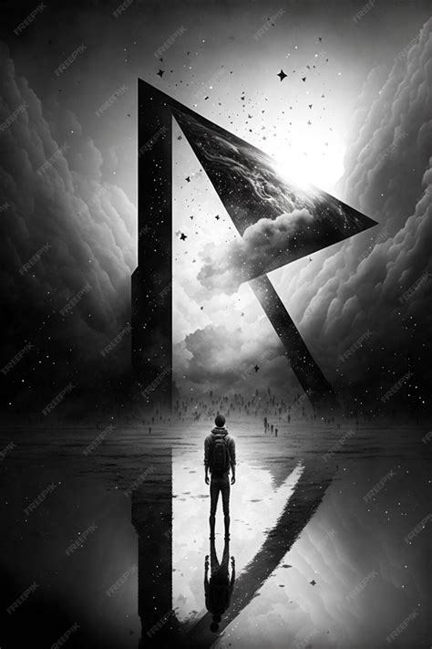 Premium Ai Image A Poster For The Movie The Door To The Future