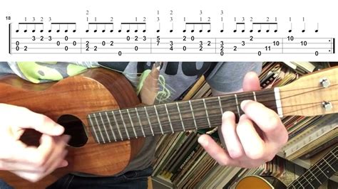 March In D C Ph E Bach Ukulele Fingerstyle Tutorial Youtube