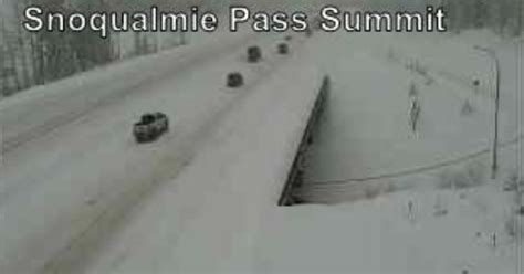 Update I 90 Reopened In Both Directions Over Snoqualmie Pass Columbia Basin