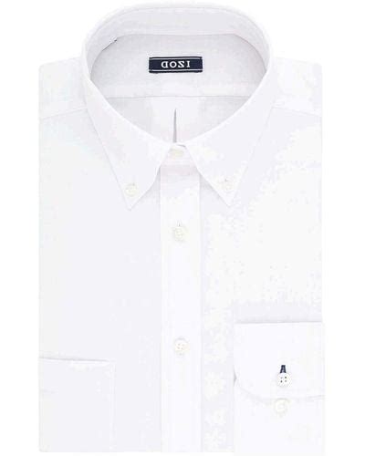 White Izod Shirts For Men Lyst