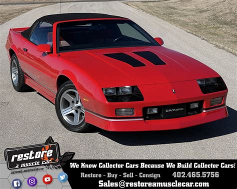 Chevrolet Camaro Iroc Z Restore A Muscle Car Llc