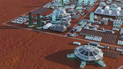 Martian Base 3d Model Cgtrader