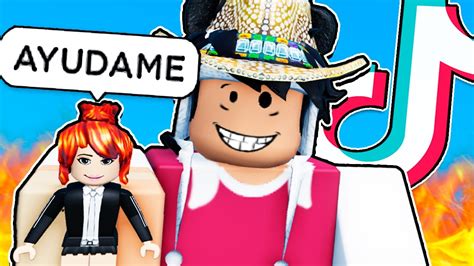 Rosteando Tik Toks Cringe De Roblox Youtube