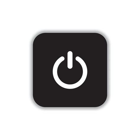 Power Button Icon Power Icon Sign Power Button Icon Vector Design