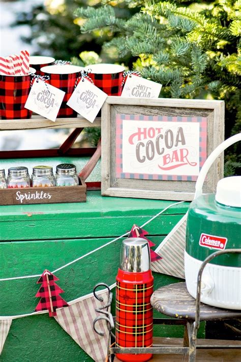 Kara S Party Ideas Hot Cocoa Bar With Free Printables Kara S Party Ideas