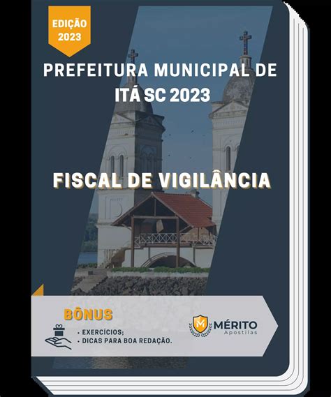 Apostila Fiscal De Vigil Ncia Prefeitura De It Sc M Rito Apostilas