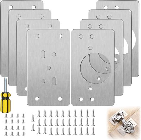 Plaques de Réparation de Charnière Armoire Plaques de Réparation de