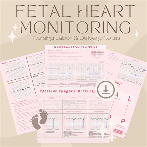 Nursing Notes Nursing Labor And Delivery Nursing OB Fetal Heart