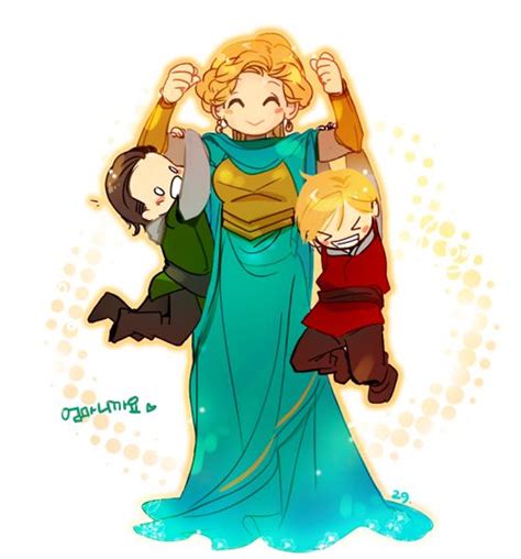 Frigga Showing Off For Her Boys Thor And Loki Knew The Real Bamf Of