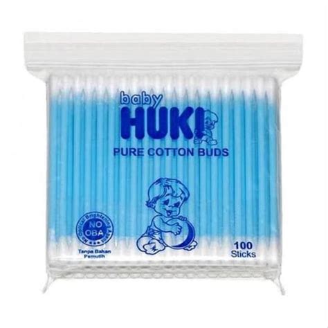 Huki Baby Cotton Bud Buds Extra Fine Isi 100pcs Lazada Indonesia