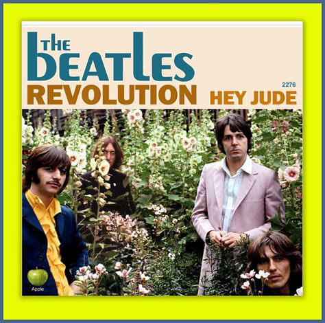 THE BEATLES Hey Jude B W Revolution Apple Fantasy 45 Picture Sleeve 1