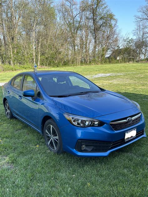 My 1st Subaru and 1st car !🥺 The ‘22 Impreza in ocean blue pearl : r/subaru