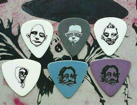 Limp Bizkit Wfred Durst Wes Borland Dj Lethal 6 Guitar Pick