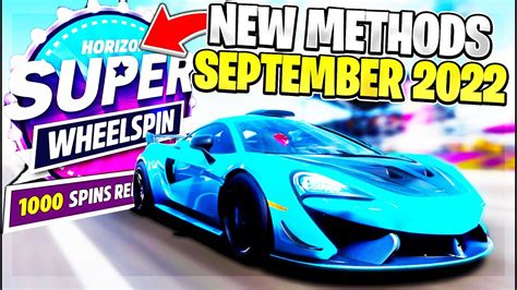 New How To Farm Super Wheel Spins Fast Forza Horizon Money Glitch