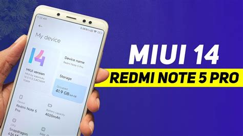 MIUI 14 For Redmi Note 5 Pro Android 12 Super Icon Xiaomi EU 14 0