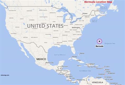 Where is Bermuda? Bermuda Location Map, Geography & Facts