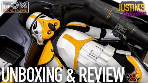 Hot Toys Artillery Stormtrooper The Mandalorian Unboxing Review YouTube